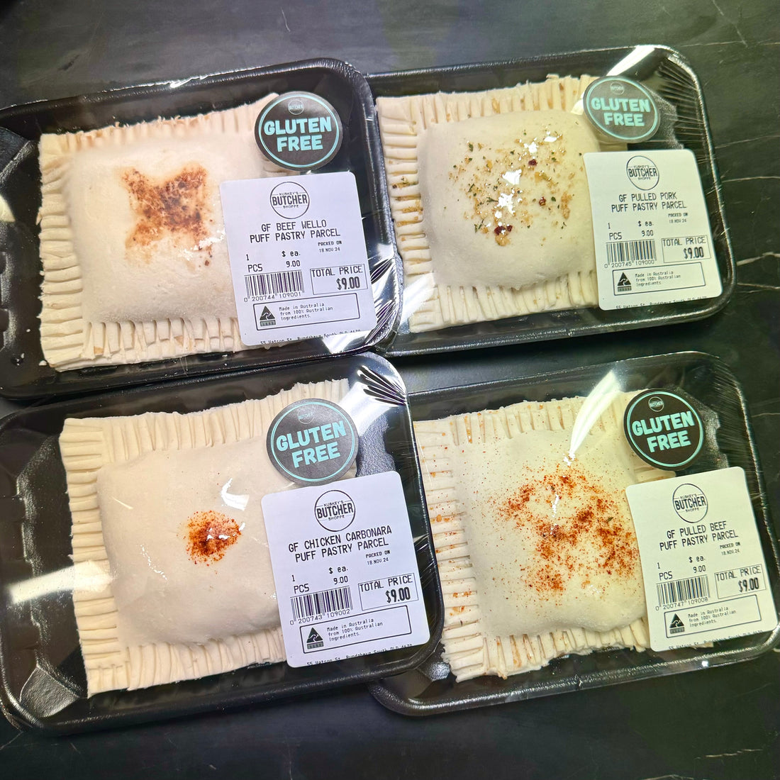 Gluten Free Savoury Pastries - New Product